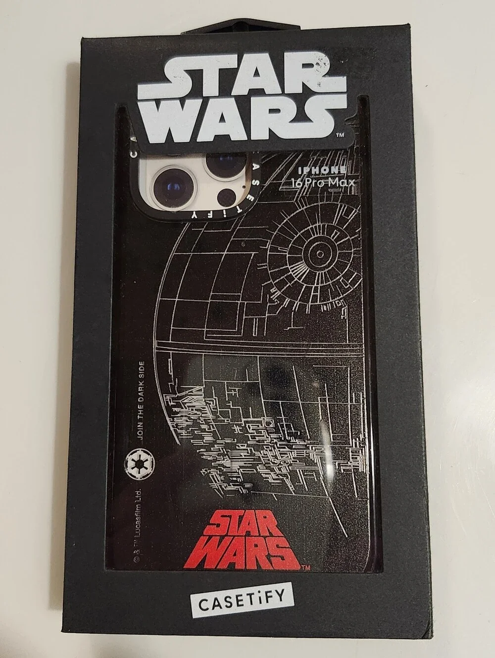 CASETiFY Star Wars Death Star iPhone 16 Pro Max MagSafe Case NIB Disney